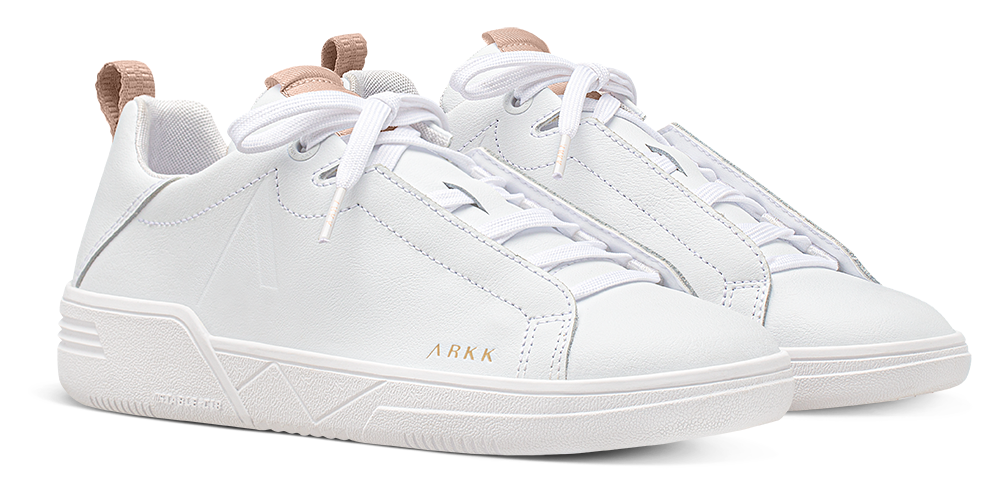 ARKK Collection Uniklass Leather S-C18 | White Shell Pink | Women Uniklass